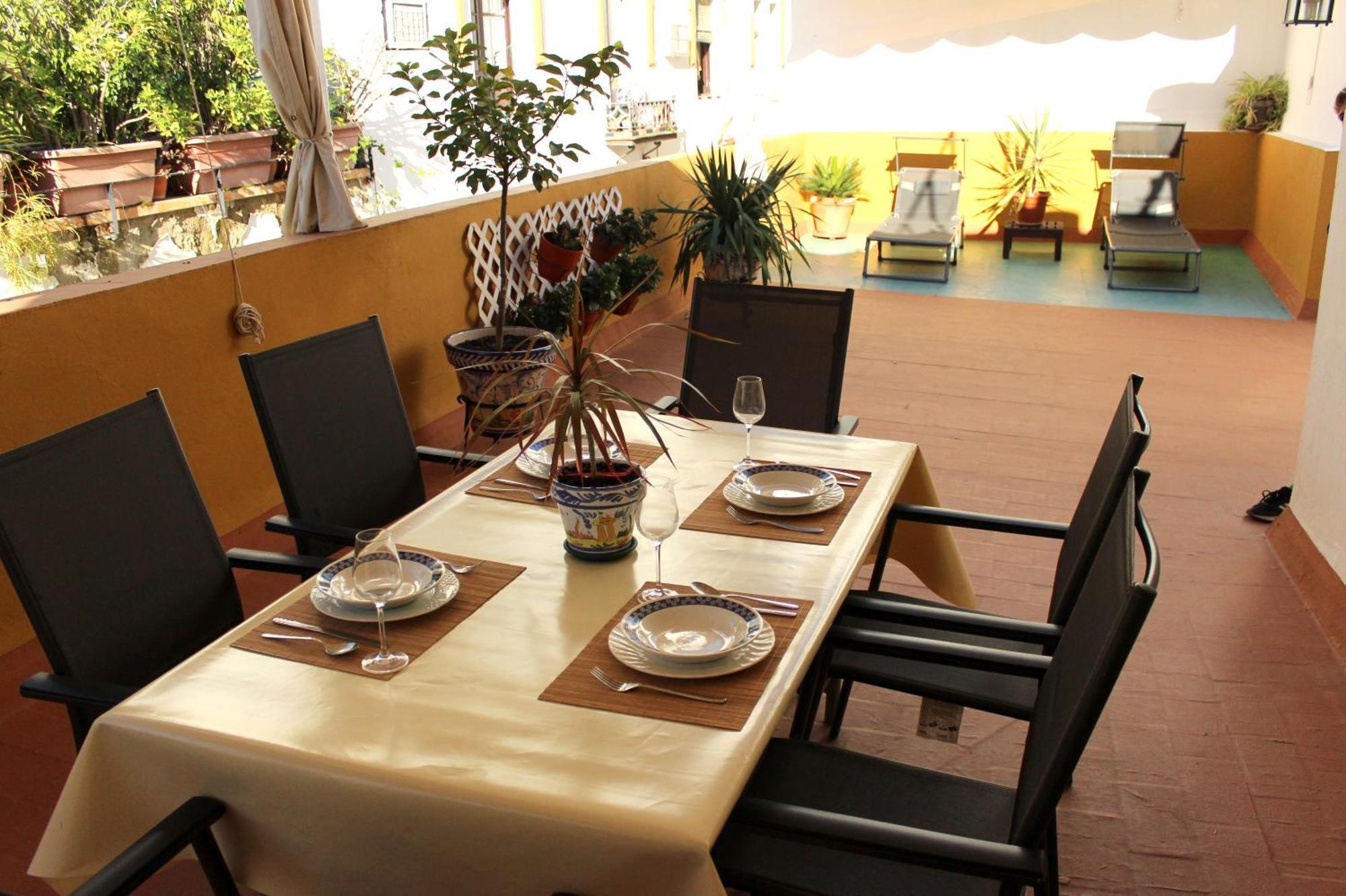 Duplex Acogedor Con Gran Terraza En Pleno Centro De Sevilla! 外观 照片